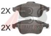 A.B.S. 37744 OE Brake Pad Set, disc brake